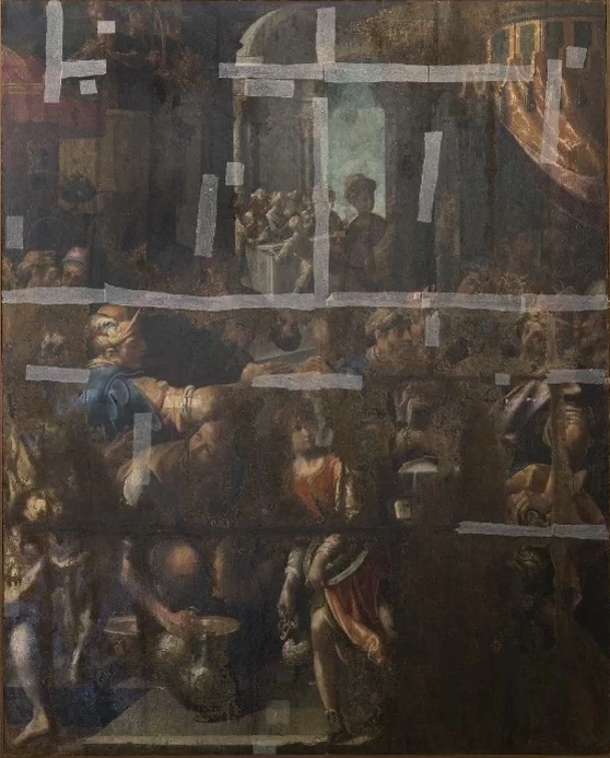 Aurelio Lomi - Convito di Ester e Assuero